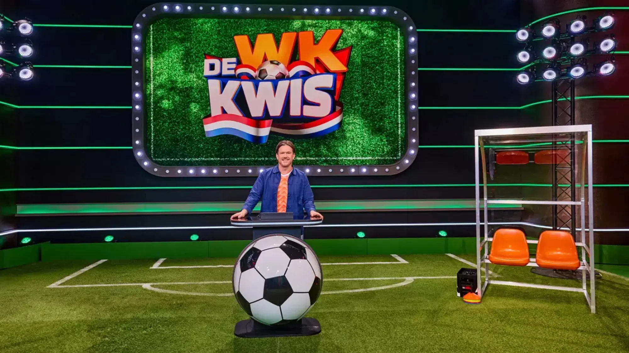 De WK Kwis backdrop