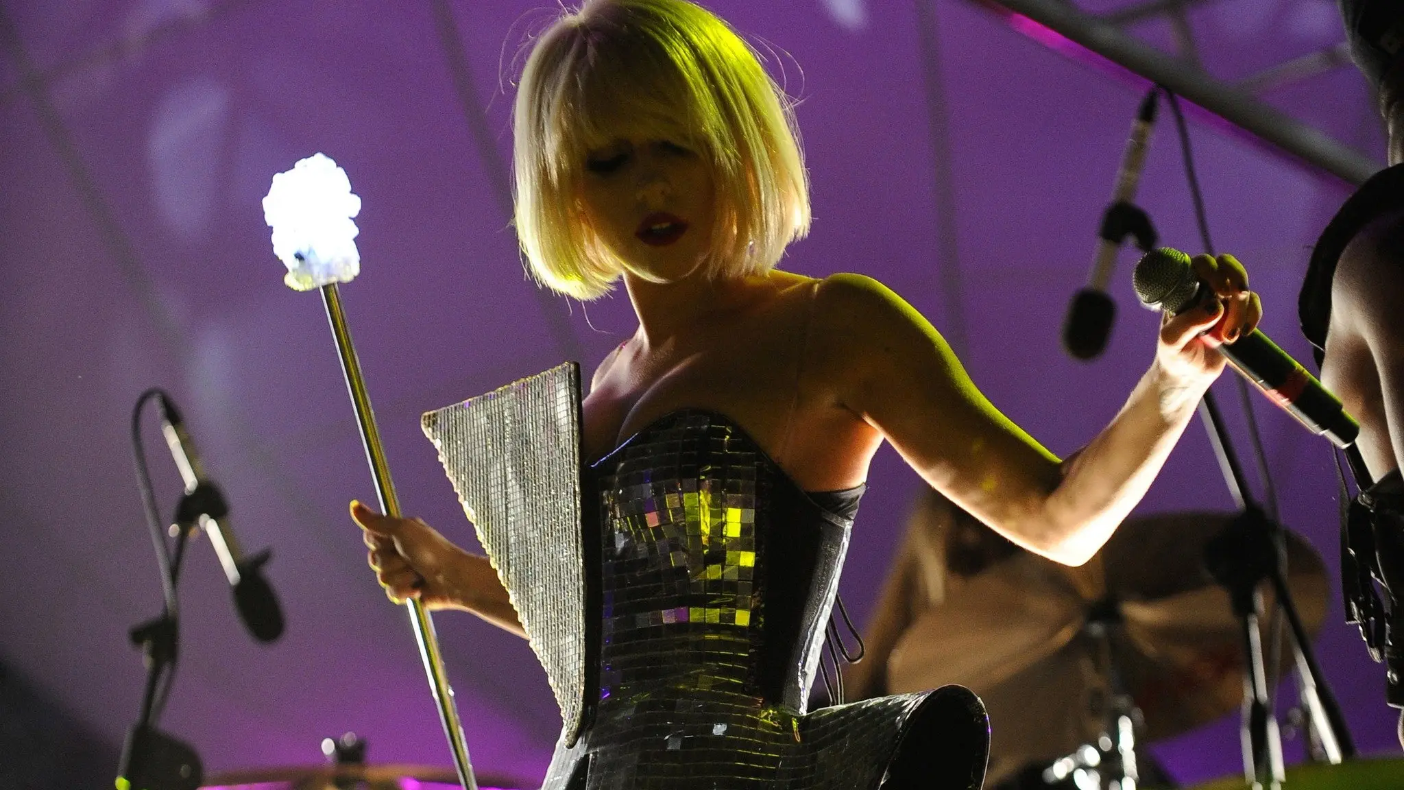 Isle of MTV Malta: Lady Gaga backdrop