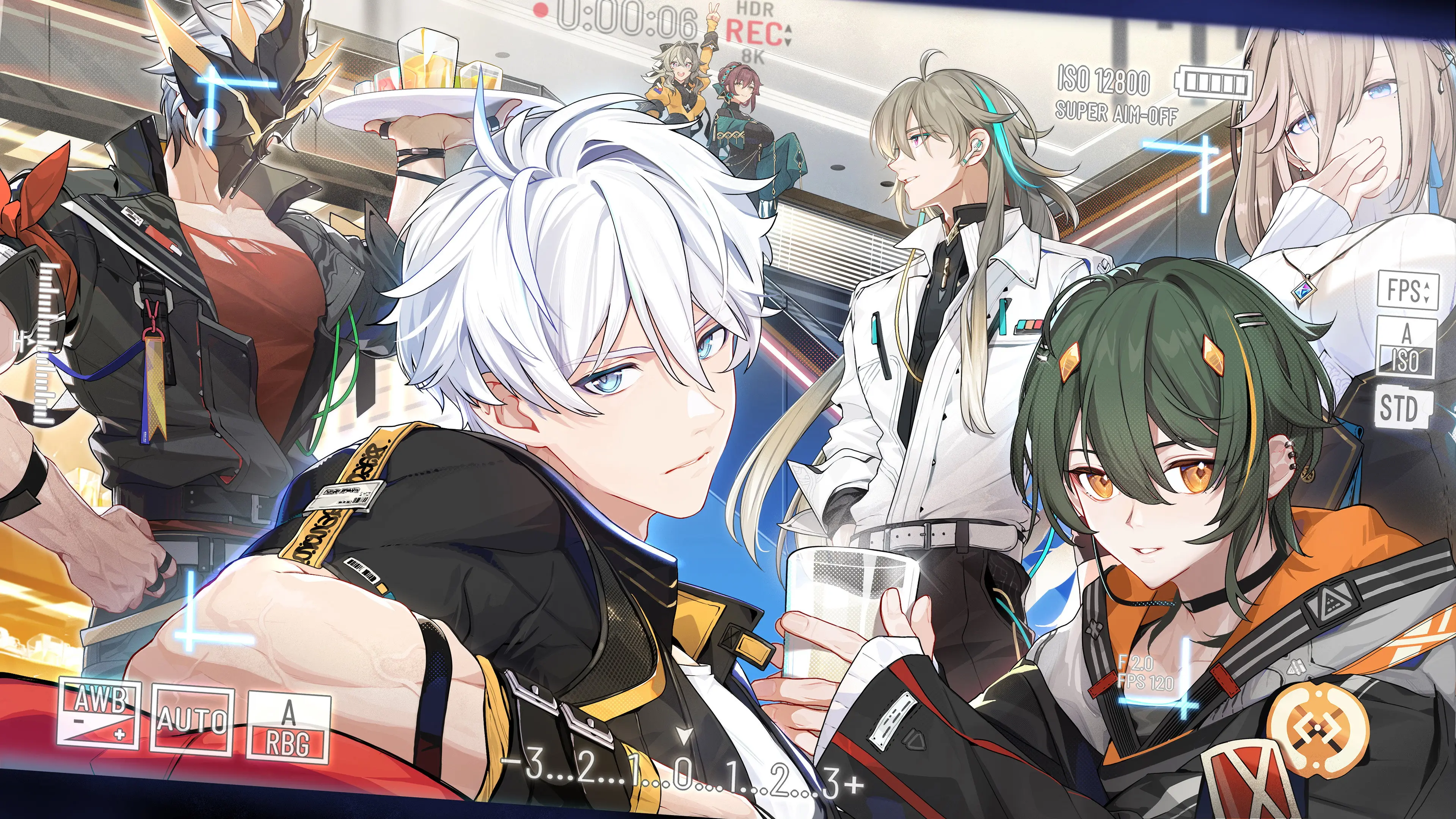 Honkai Impact 3rd Golden Courtyard: New Year Wishes in Winter backdrop