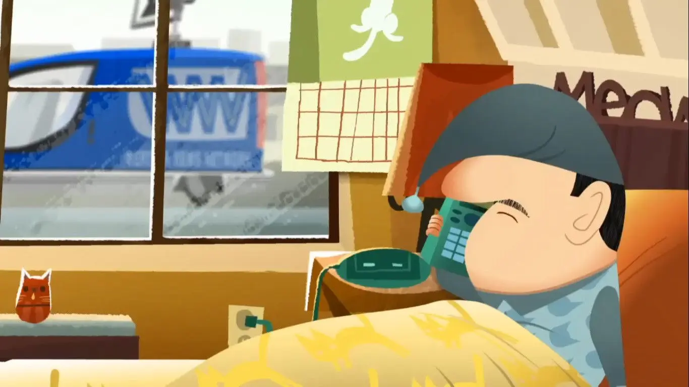 Super Manny backdrop