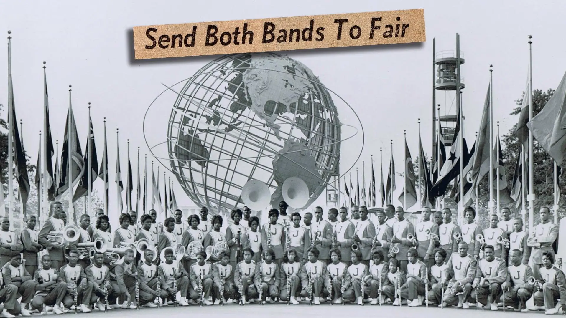 Marching Forward backdrop