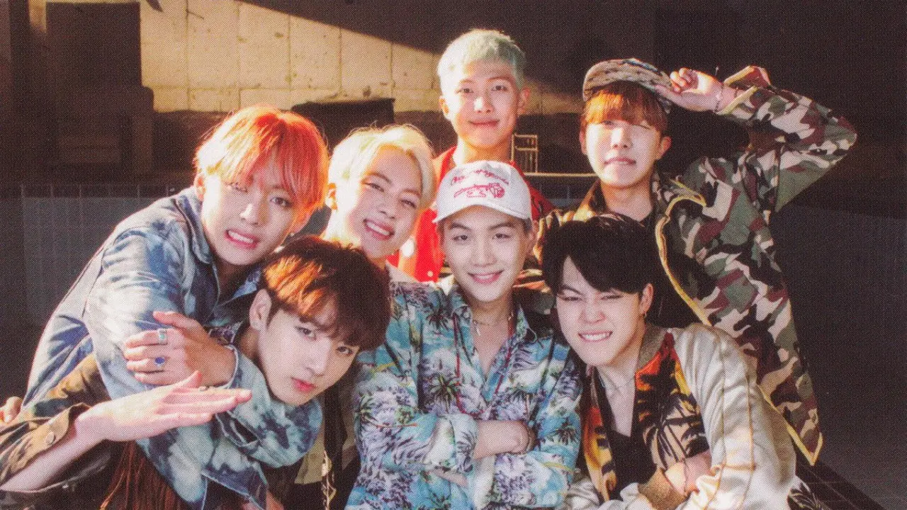 BTS Memories of 2016 backdrop