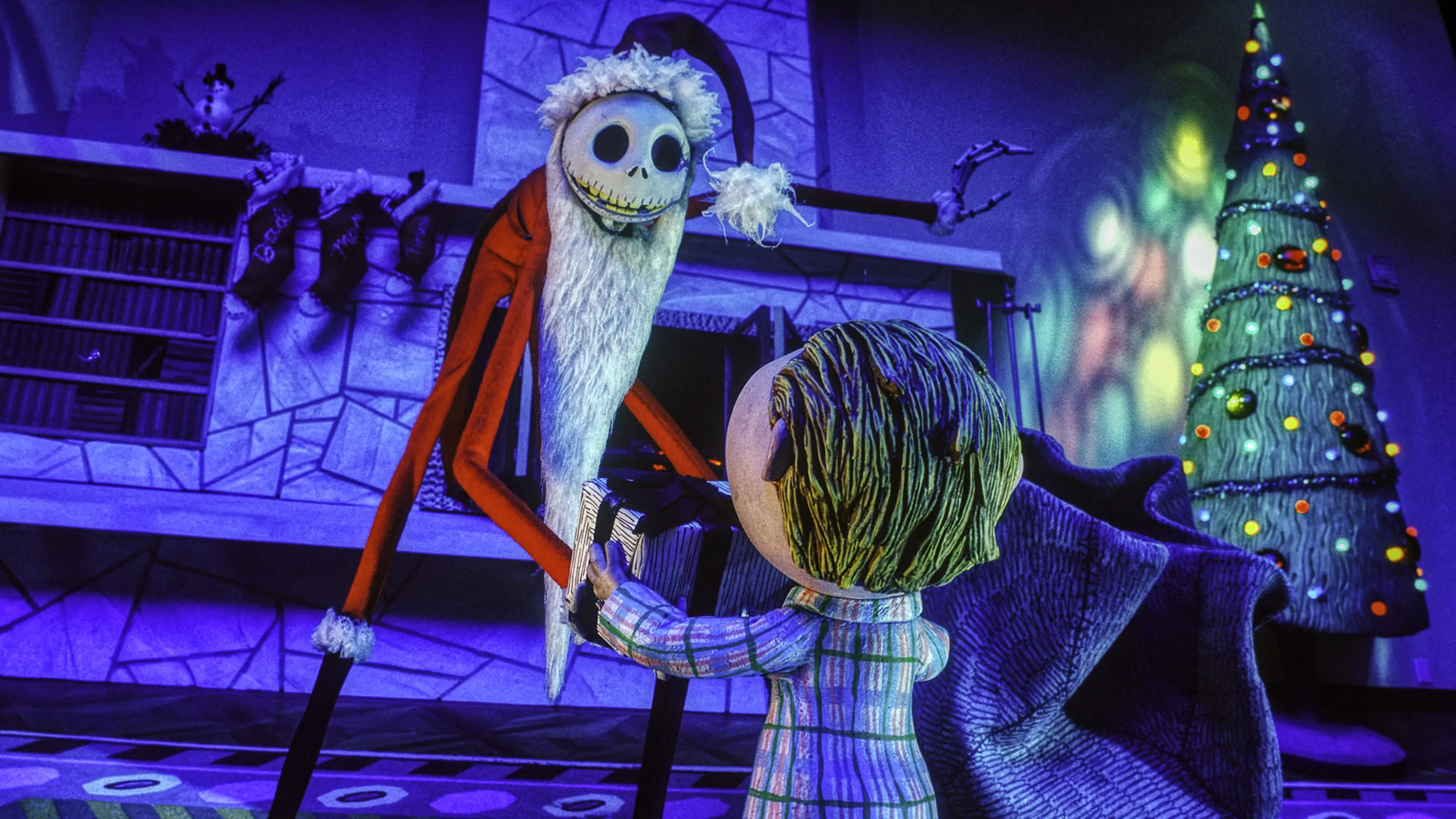 The Nightmare Before Christmas backdrop