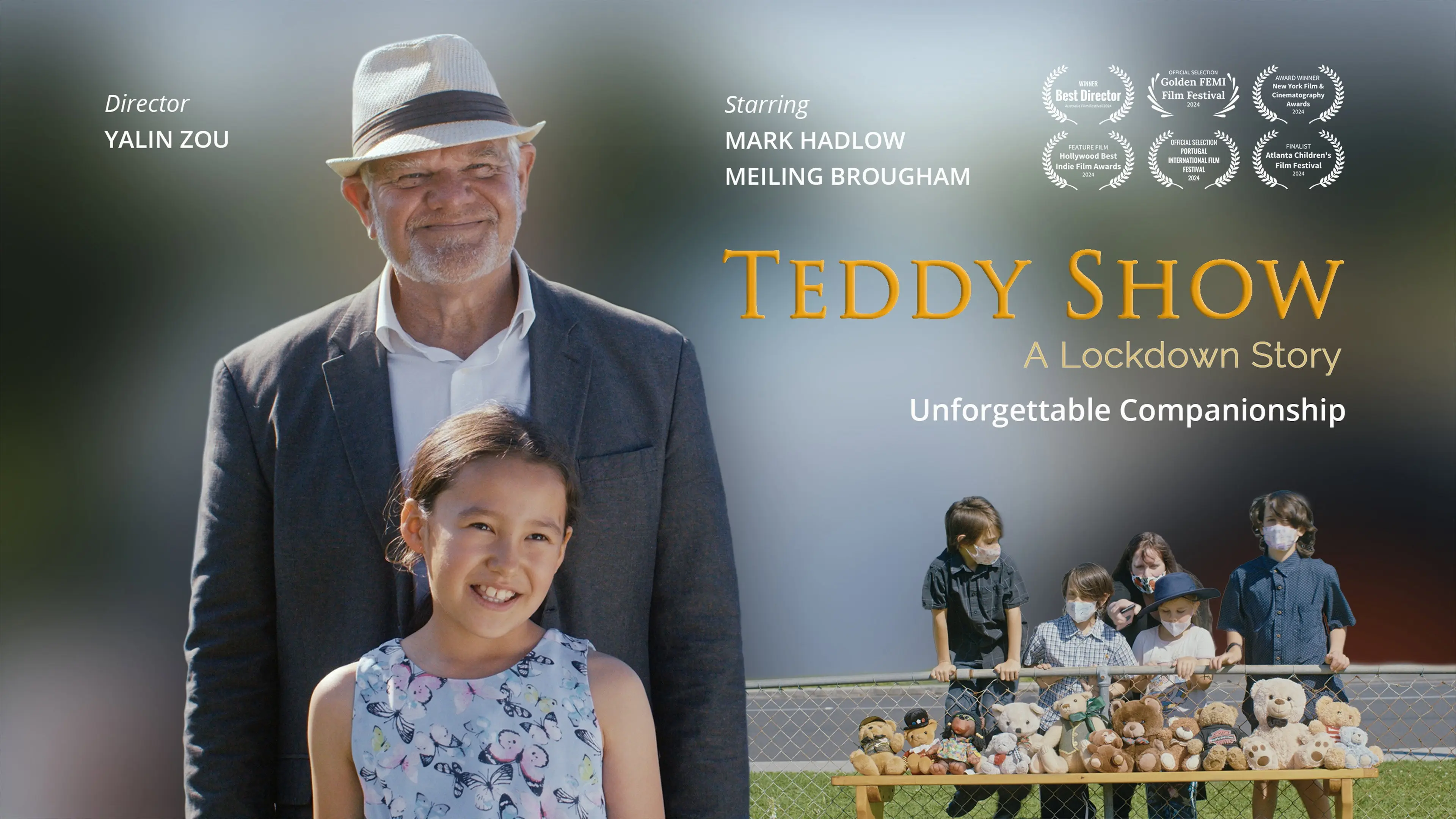 Teddy Show: A Lockdown Story backdrop