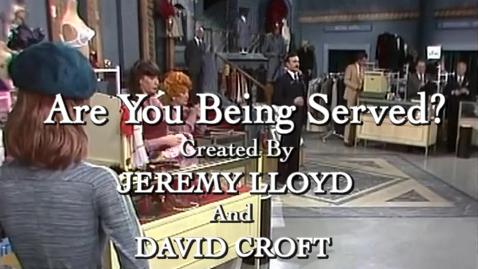 Are You Being Served in Australia? backdrop