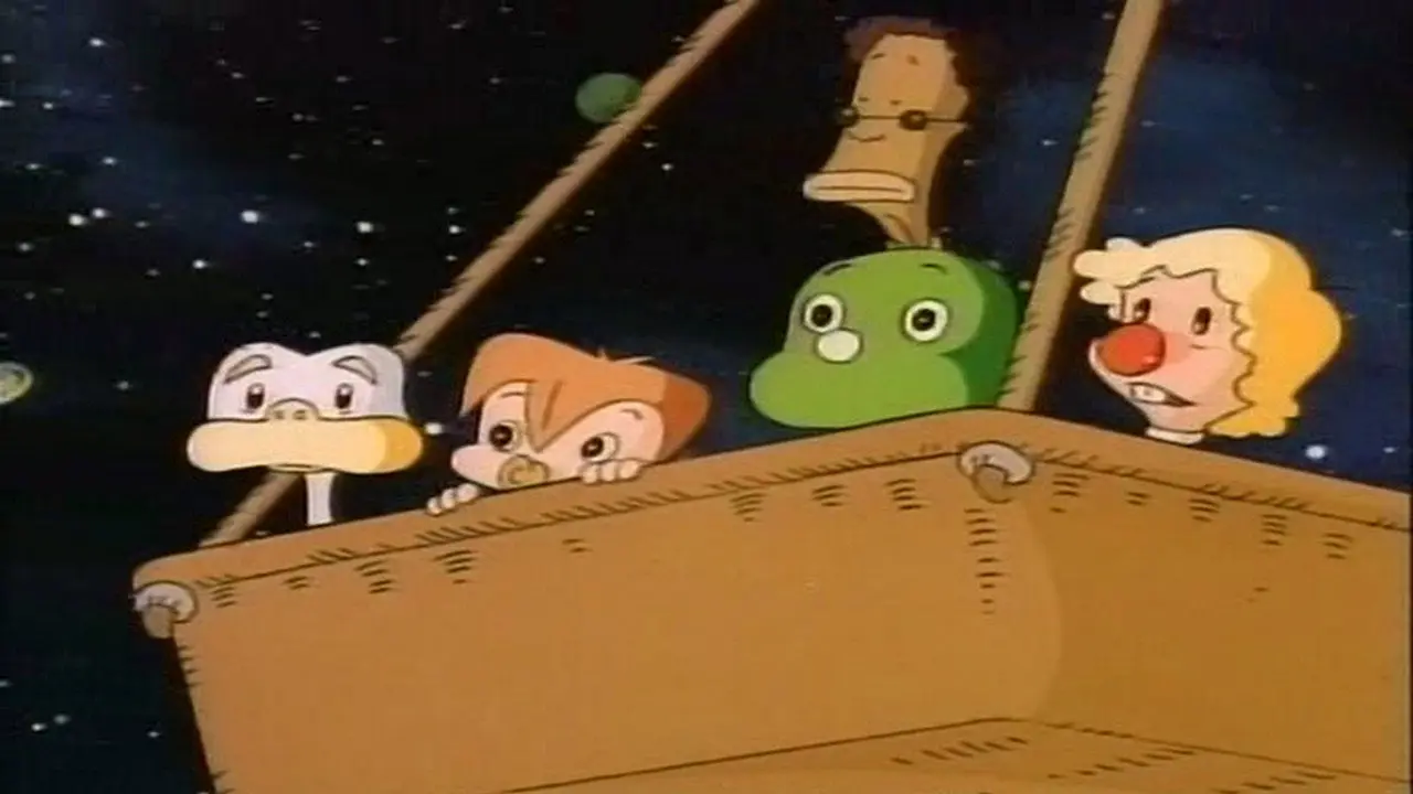 Dooly the Little Dinosaur backdrop