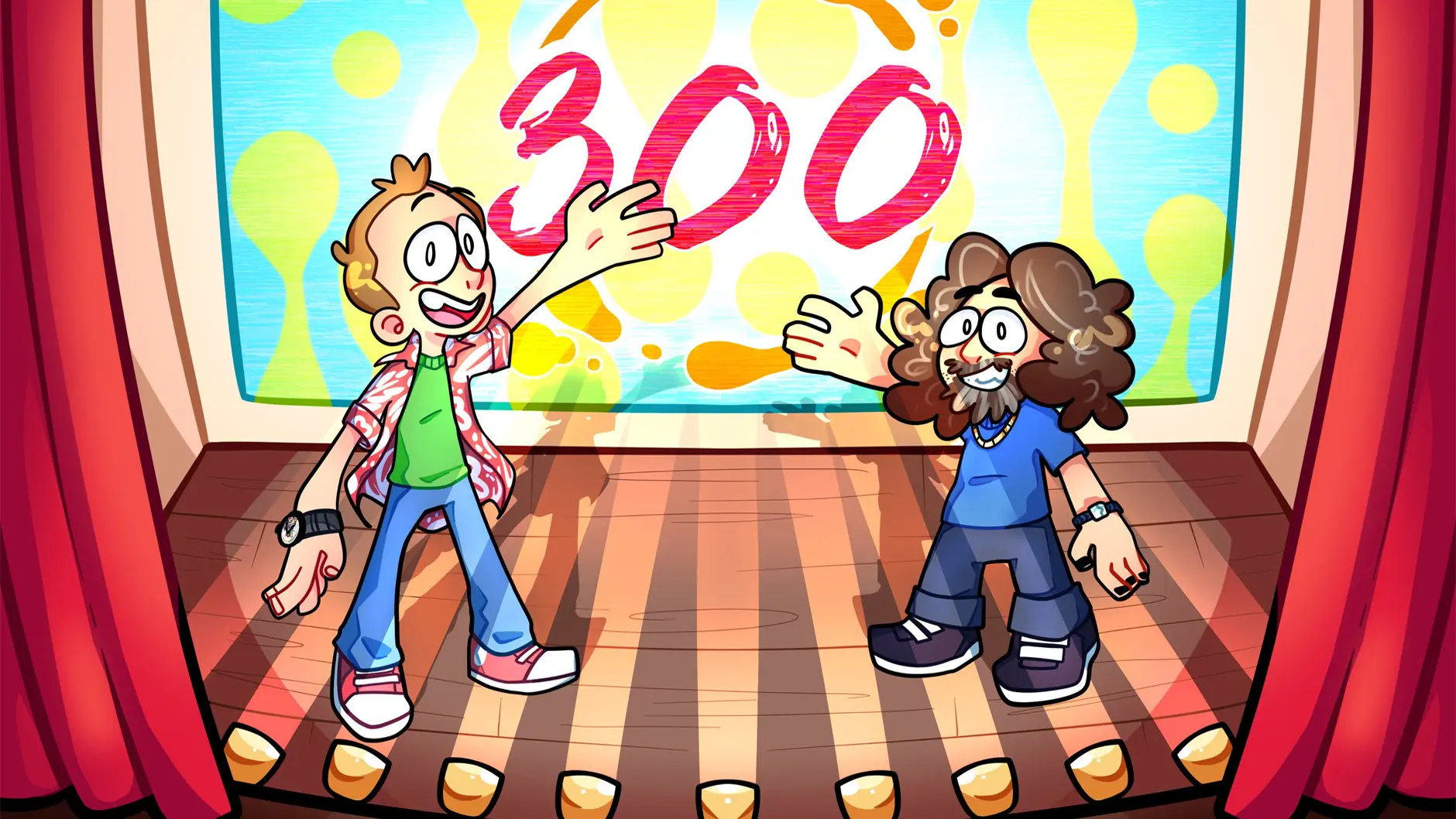 CheapShow 300: Live backdrop