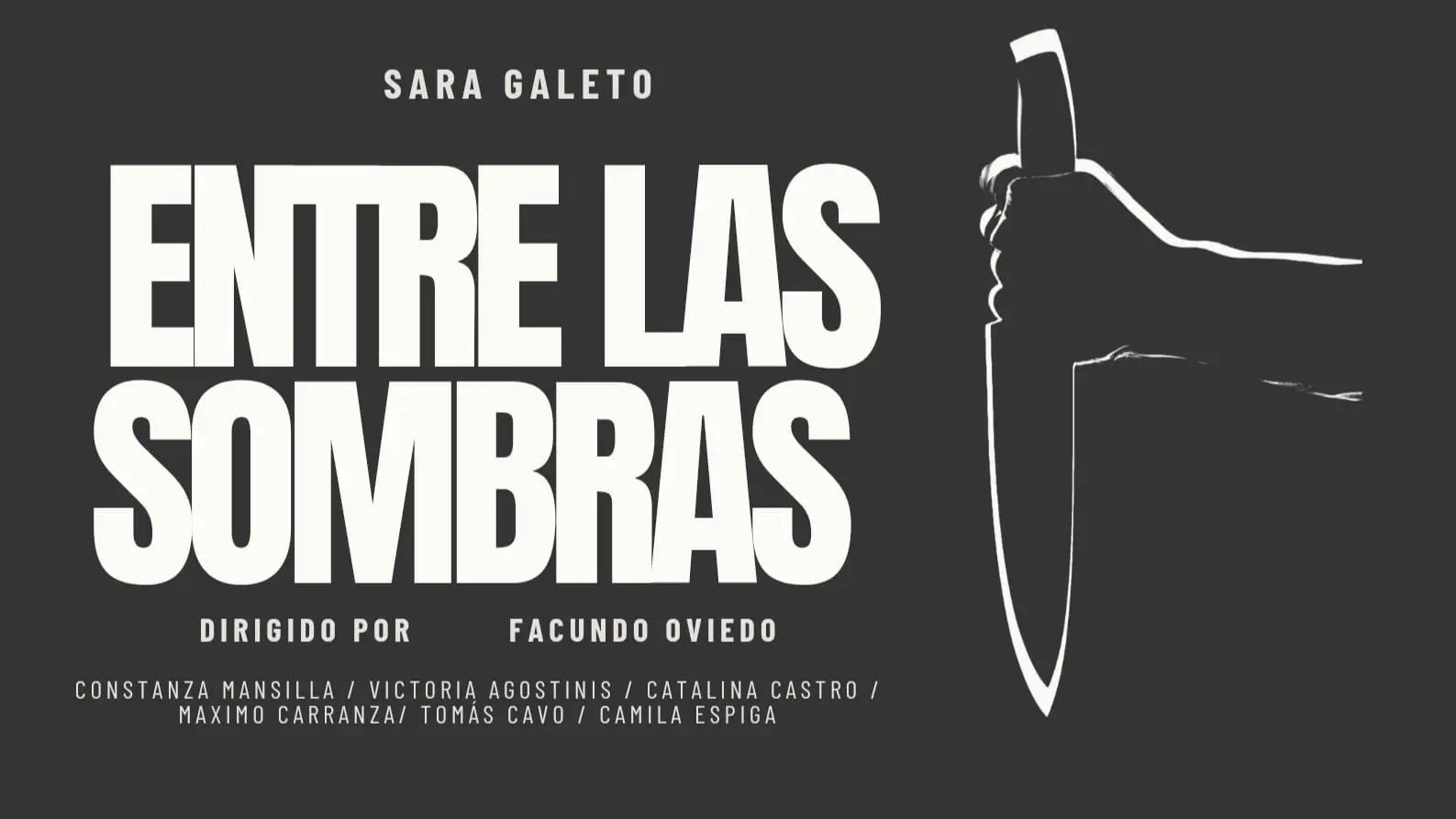 Entre las sombras backdrop