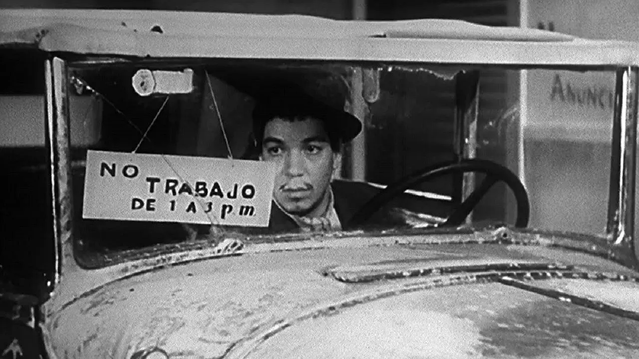 Cantinflas Ruletero backdrop