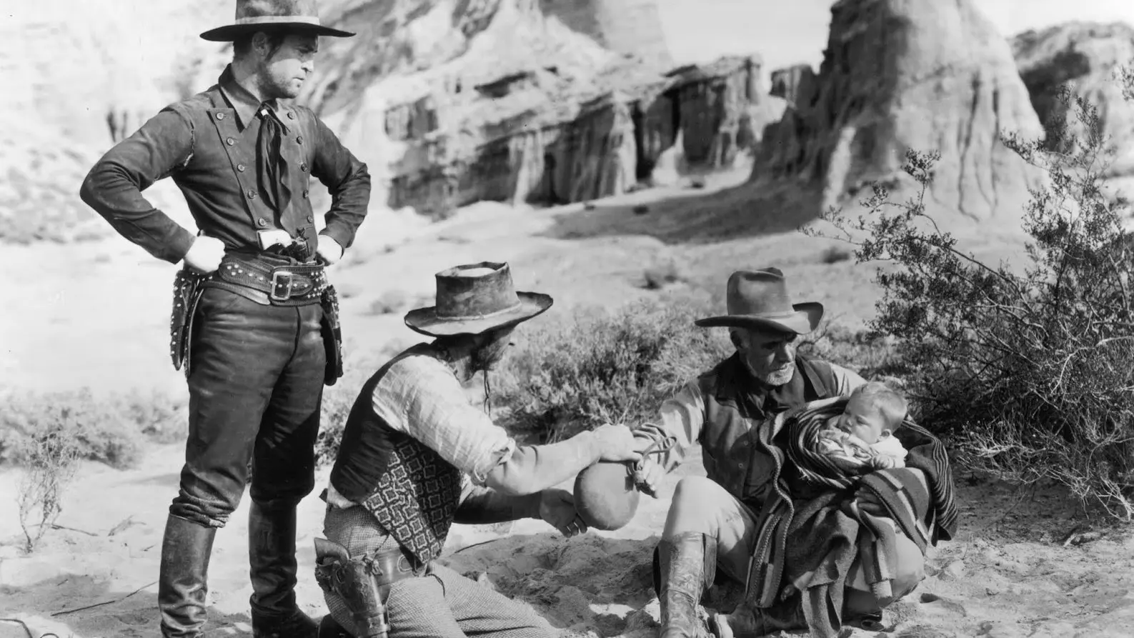 Three Godfathers backdrop