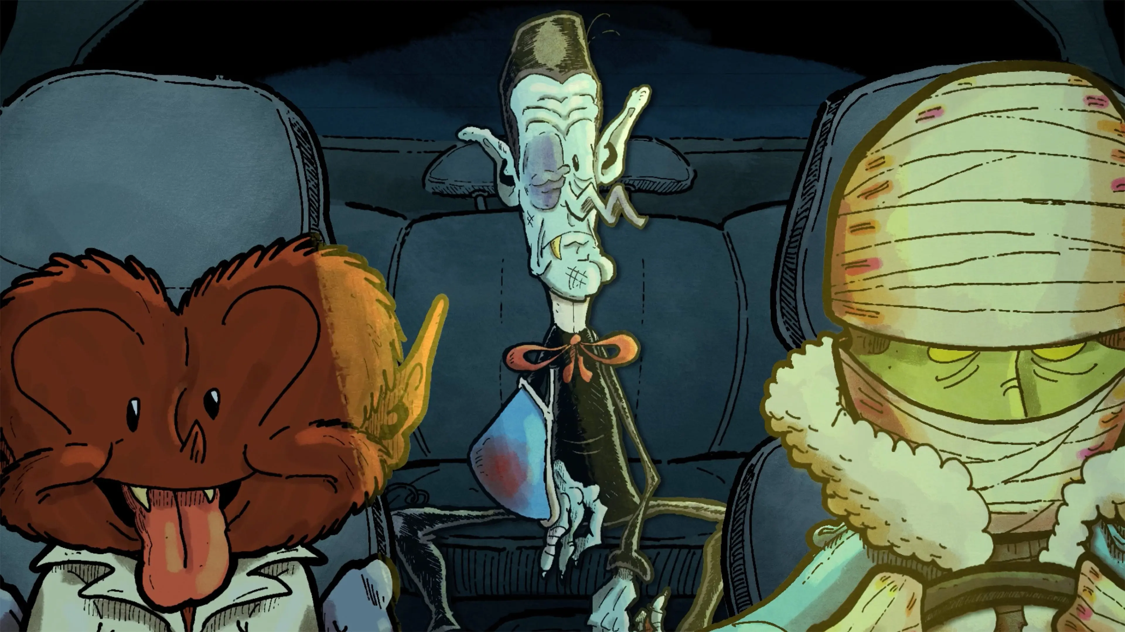 Dracula 2: The Ride Home backdrop