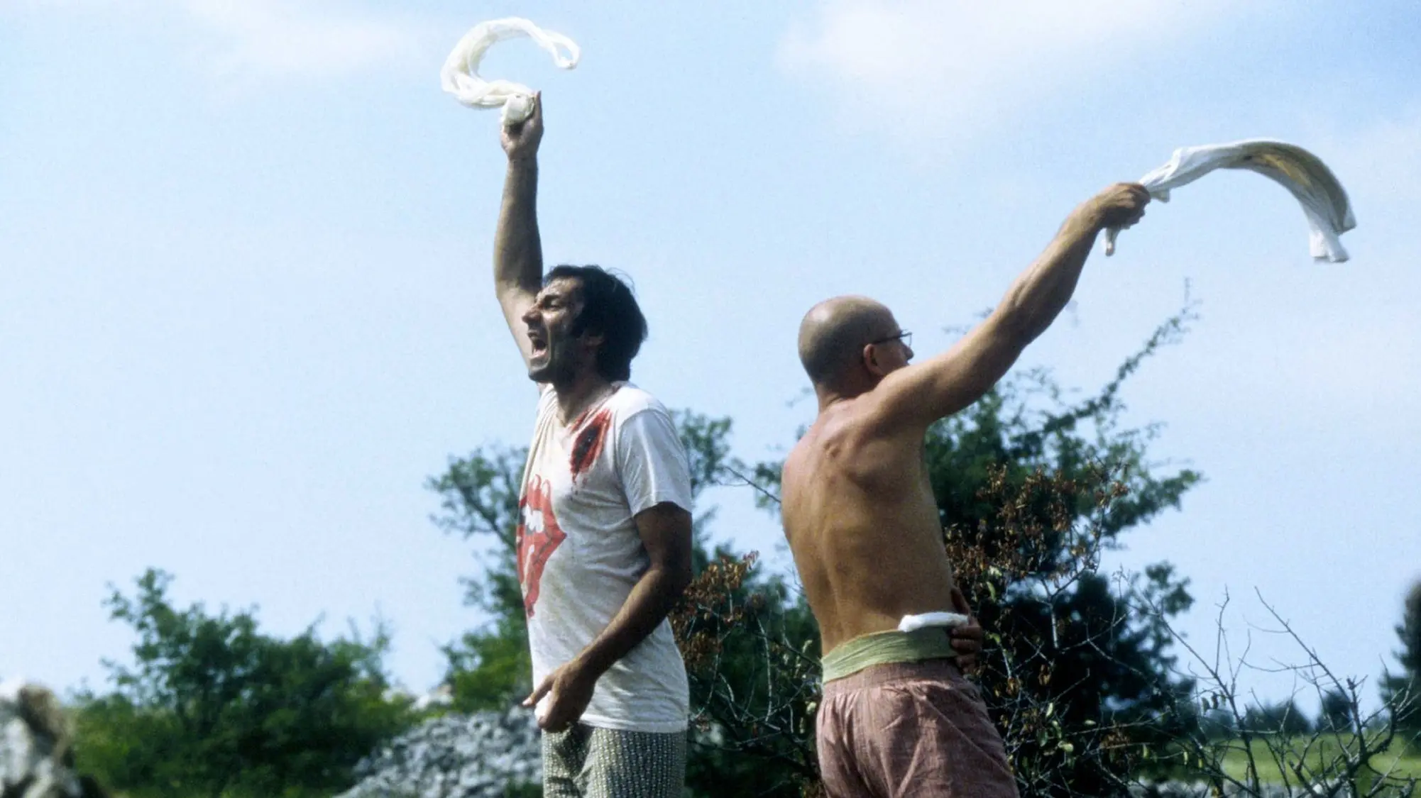 No Man's Land backdrop