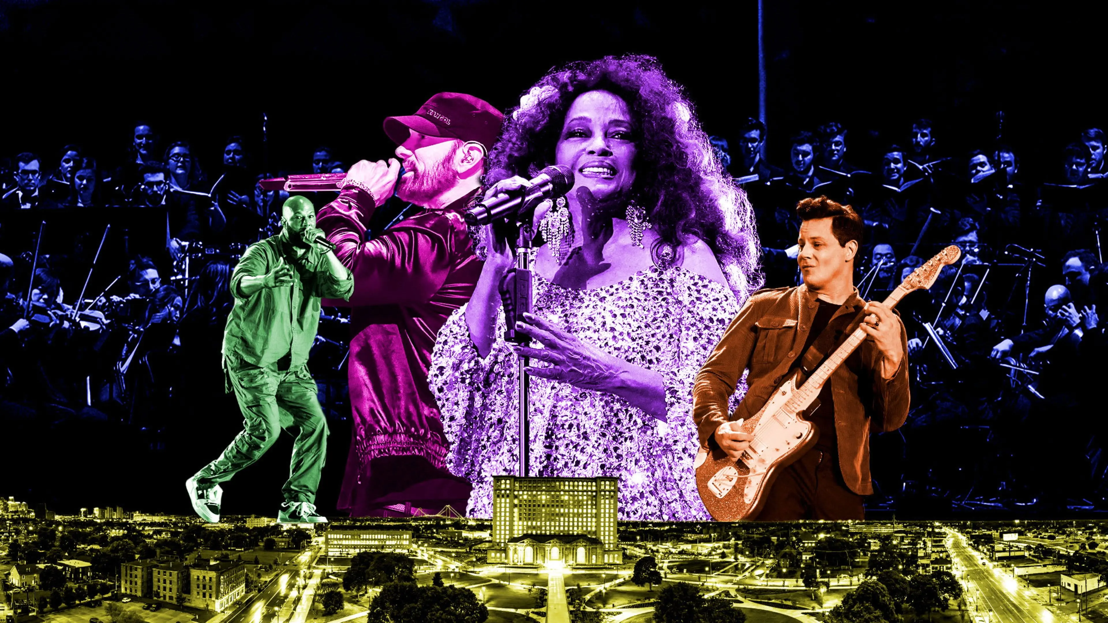 Live from Detroit: The Concert at Michigan Central backdrop