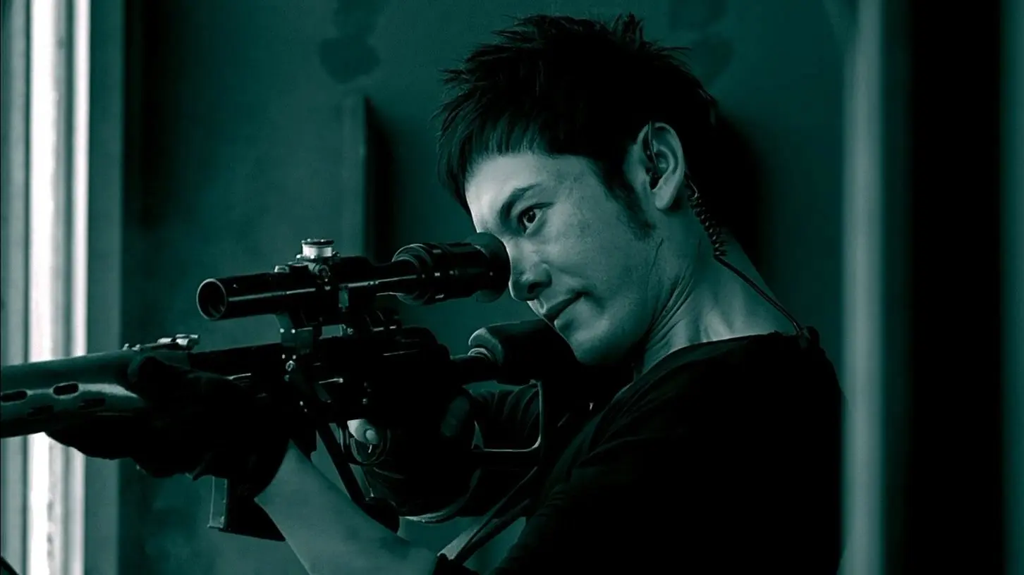 The Sniper backdrop