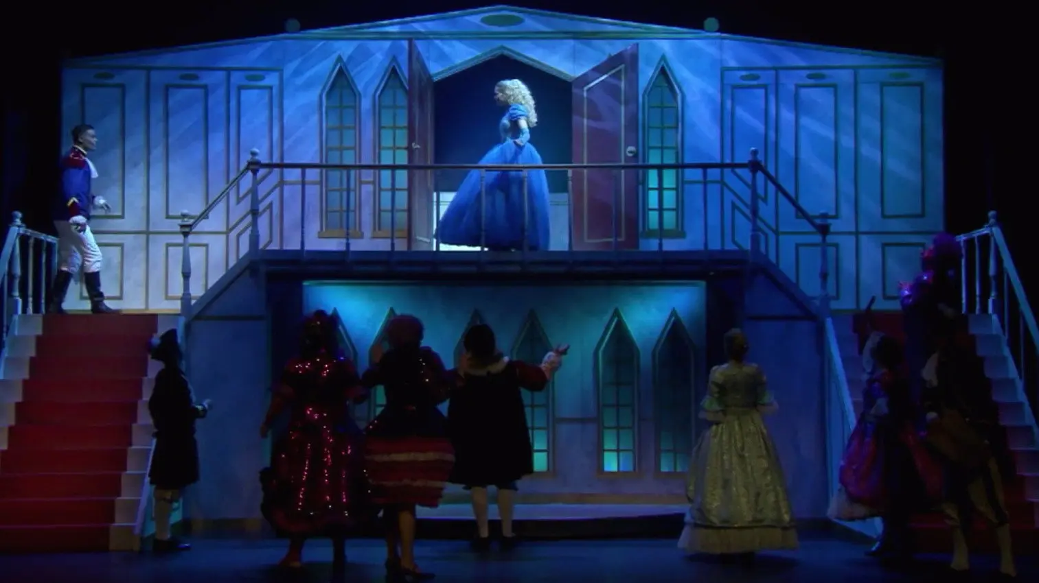 Assepoester de musical backdrop