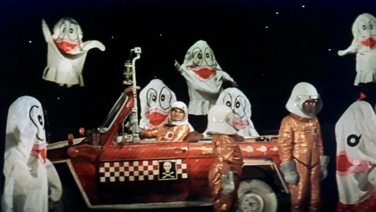 A Comedy in Front of the Station: Manga backdrop