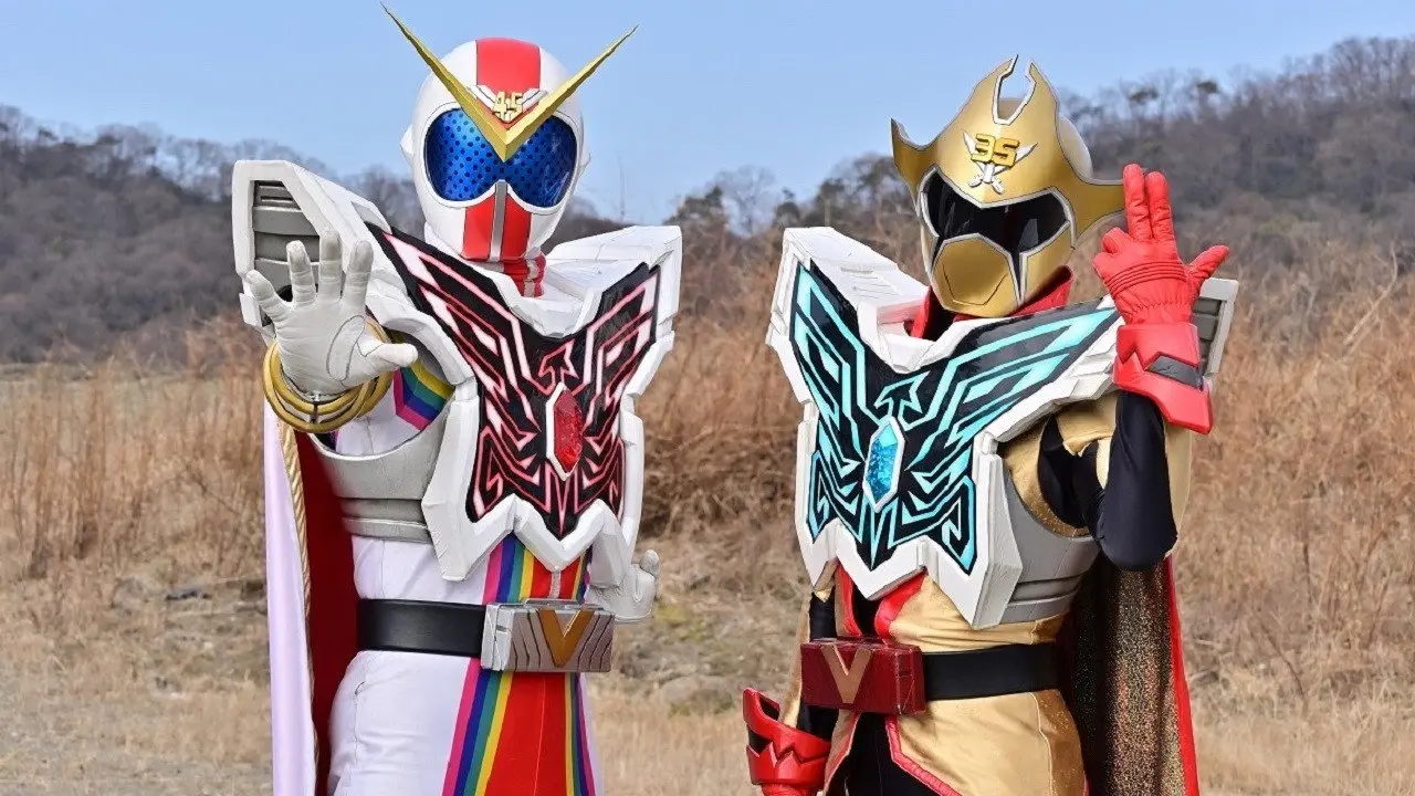 Kikai Sentai Zenkaiger vs. Kiramager vs. Senpaiger backdrop