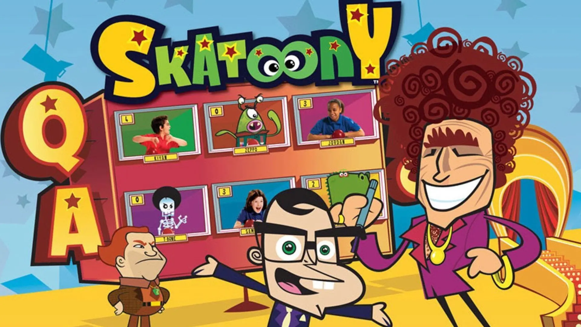 Skatoony backdrop