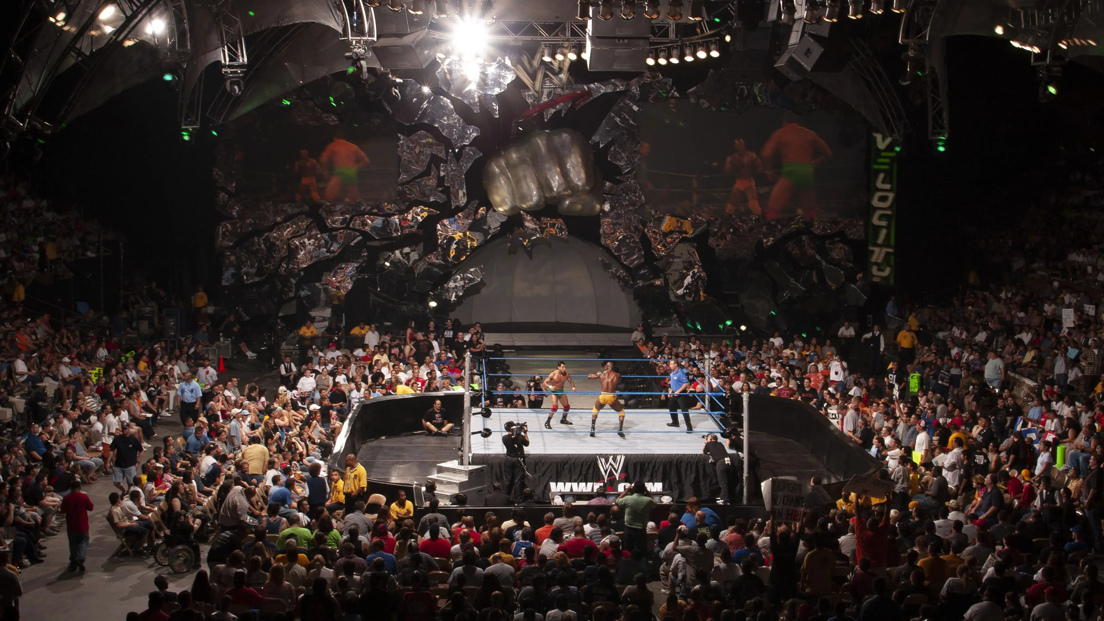 WWE Velocity backdrop