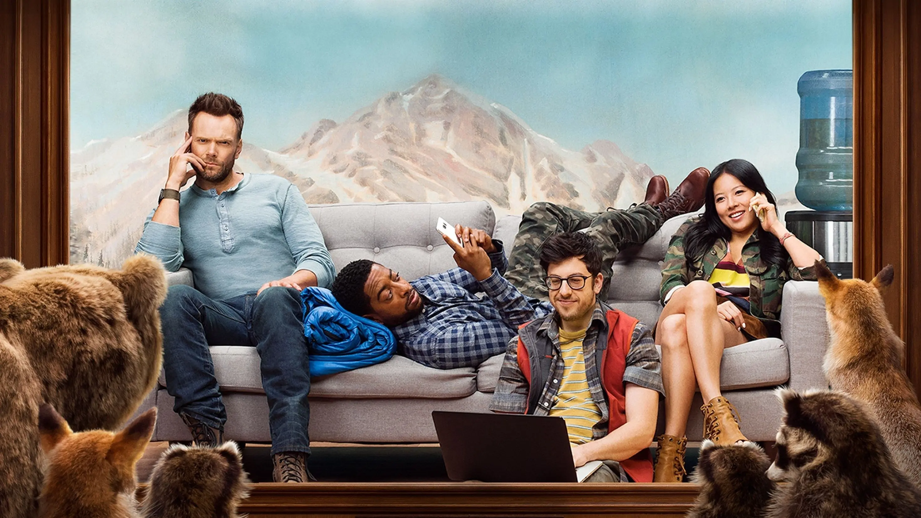 The Great Indoors backdrop