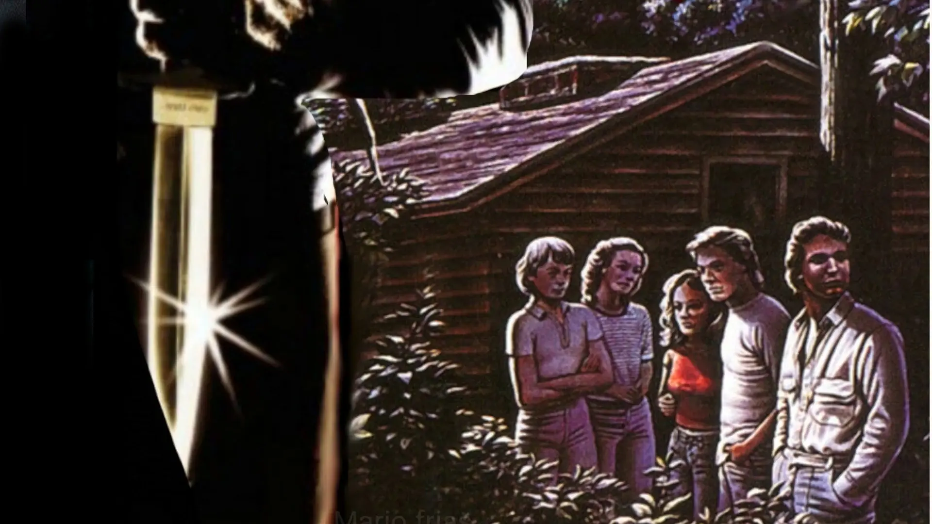 Friday the 13th backdrop