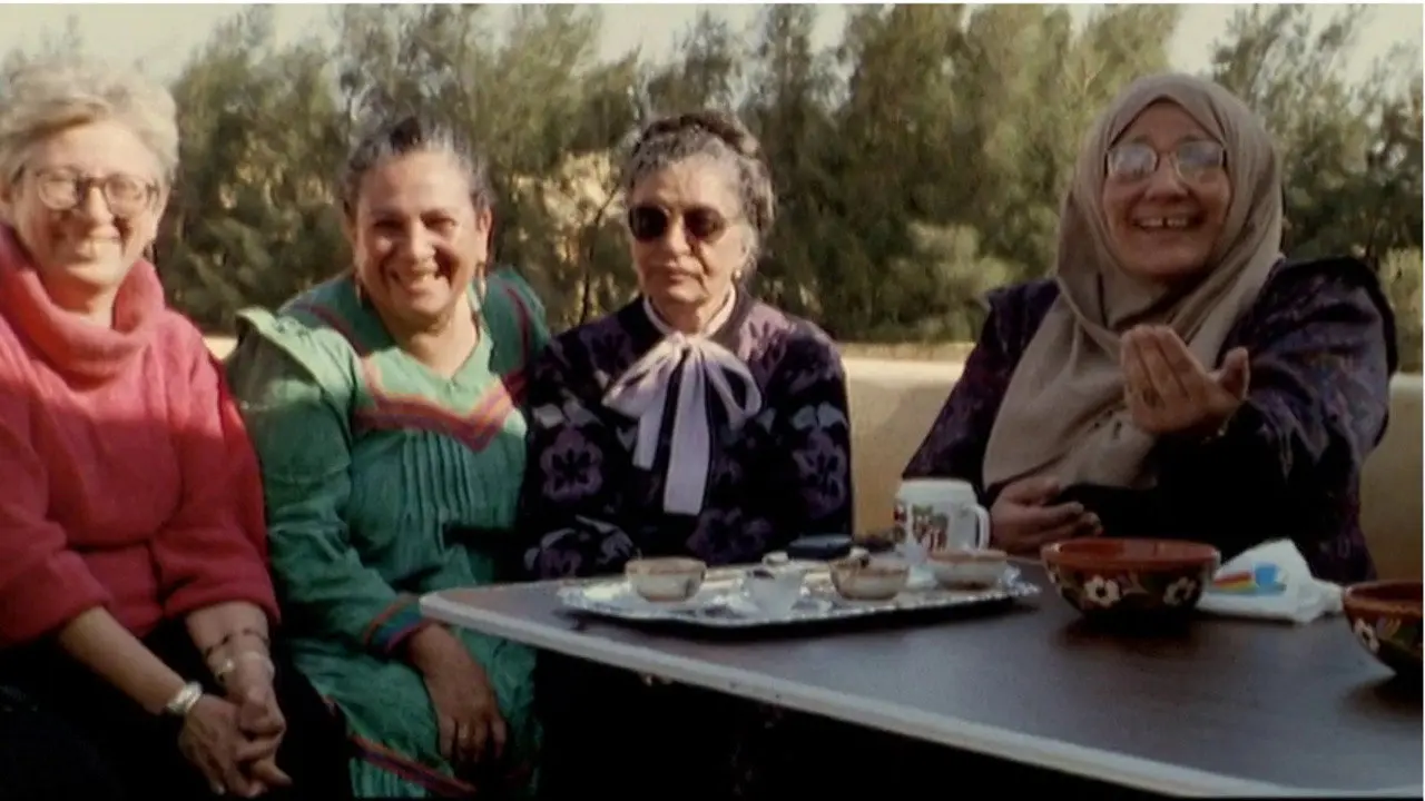 Four Women of Egypt backdrop
