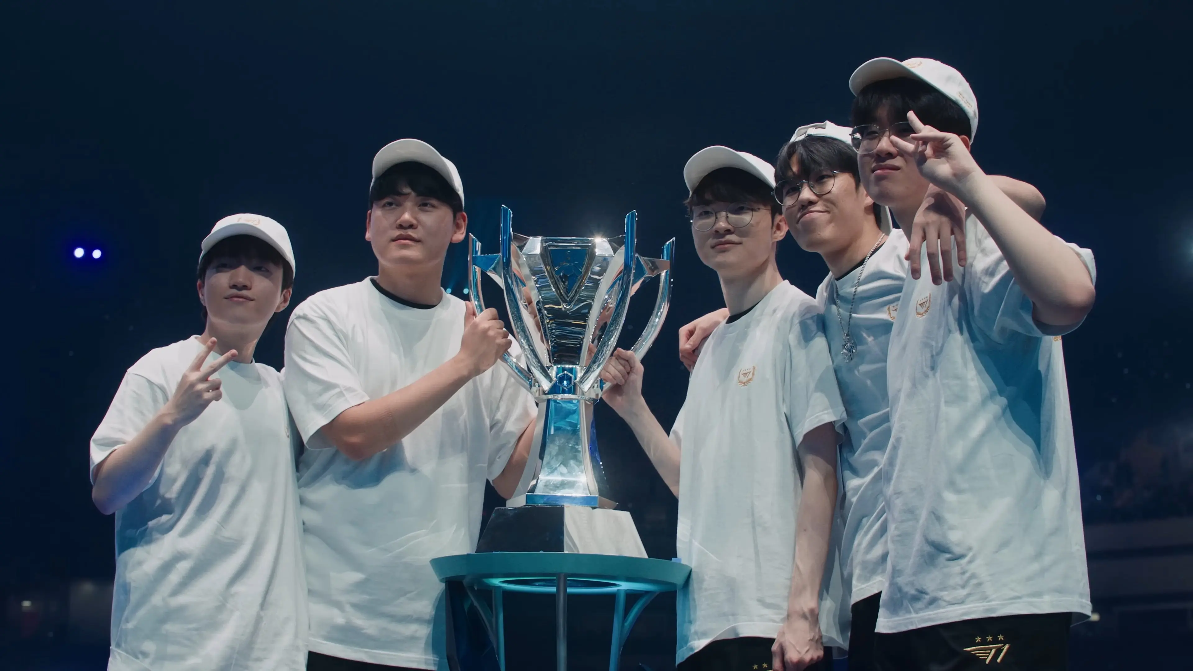 T1 Rose Together backdrop