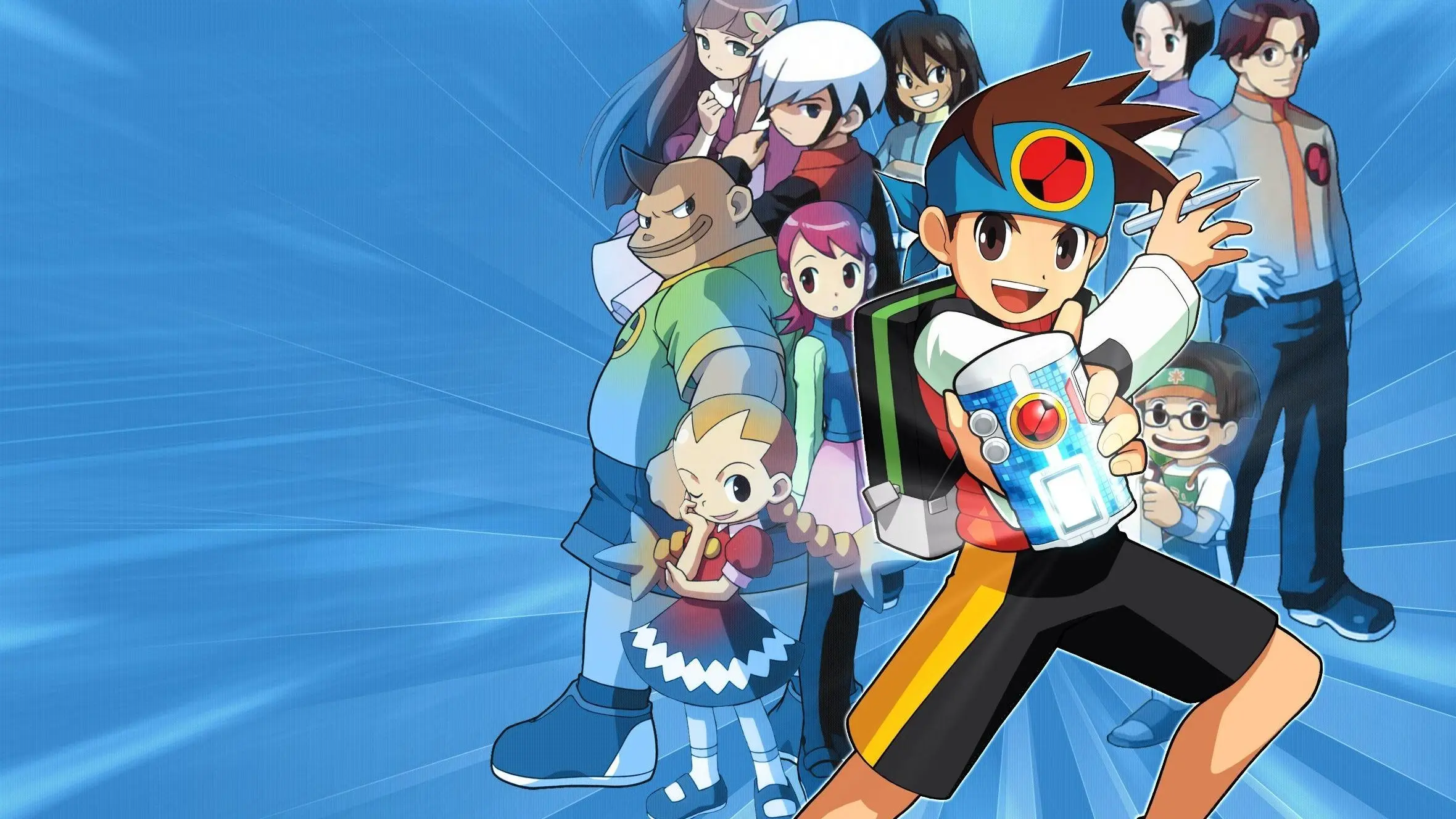 MegaMan NT Warrior backdrop
