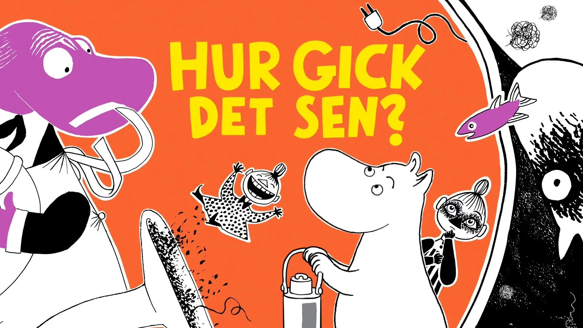 The Book about Moomin, Mymble and Little My backdrop