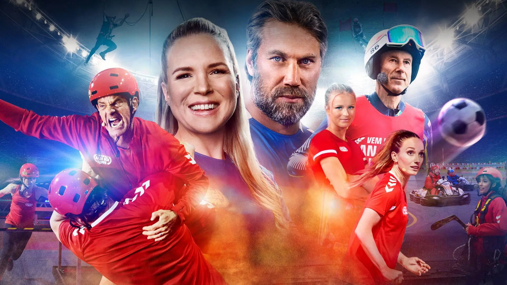 Who can beat Anja and Foppa? backdrop