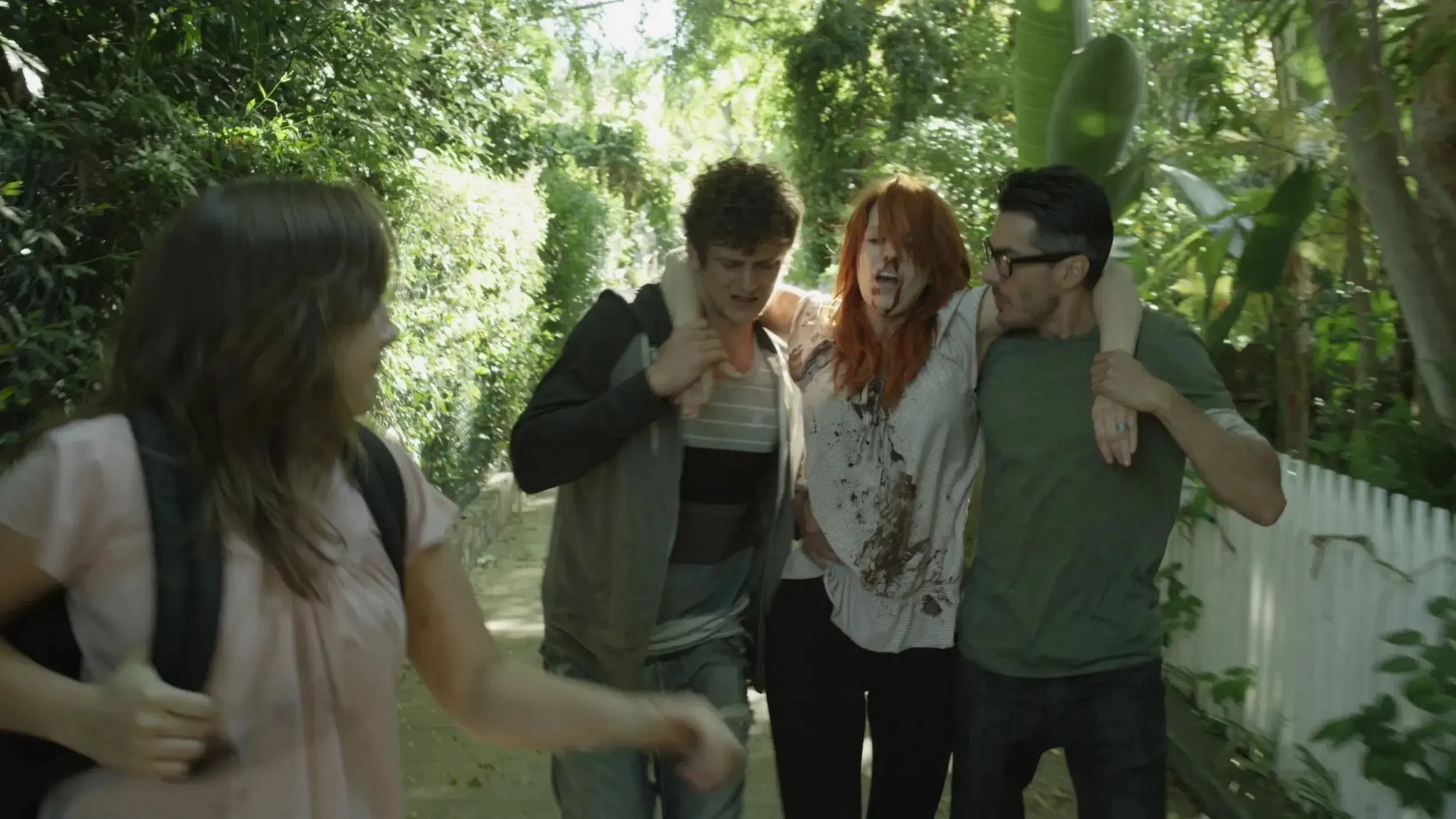 Disaster L.A.: The Last Zombie Apocalypse Begins Here backdrop