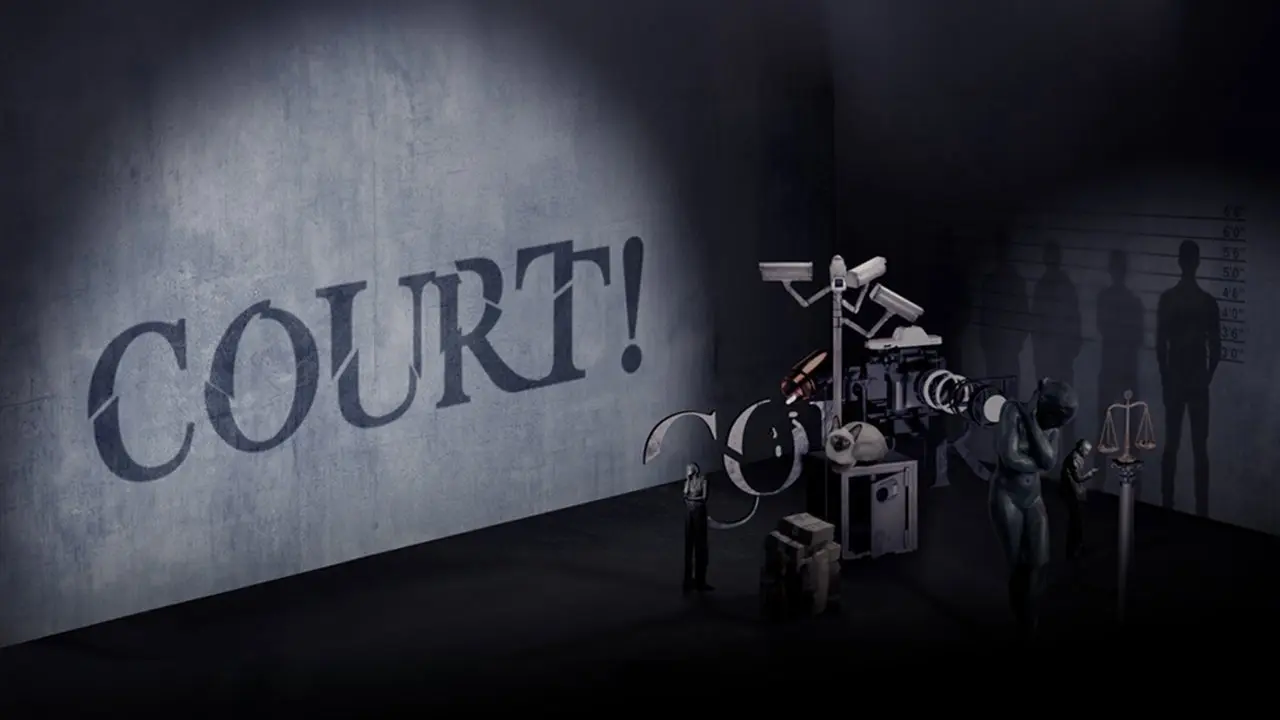 COURT! backdrop