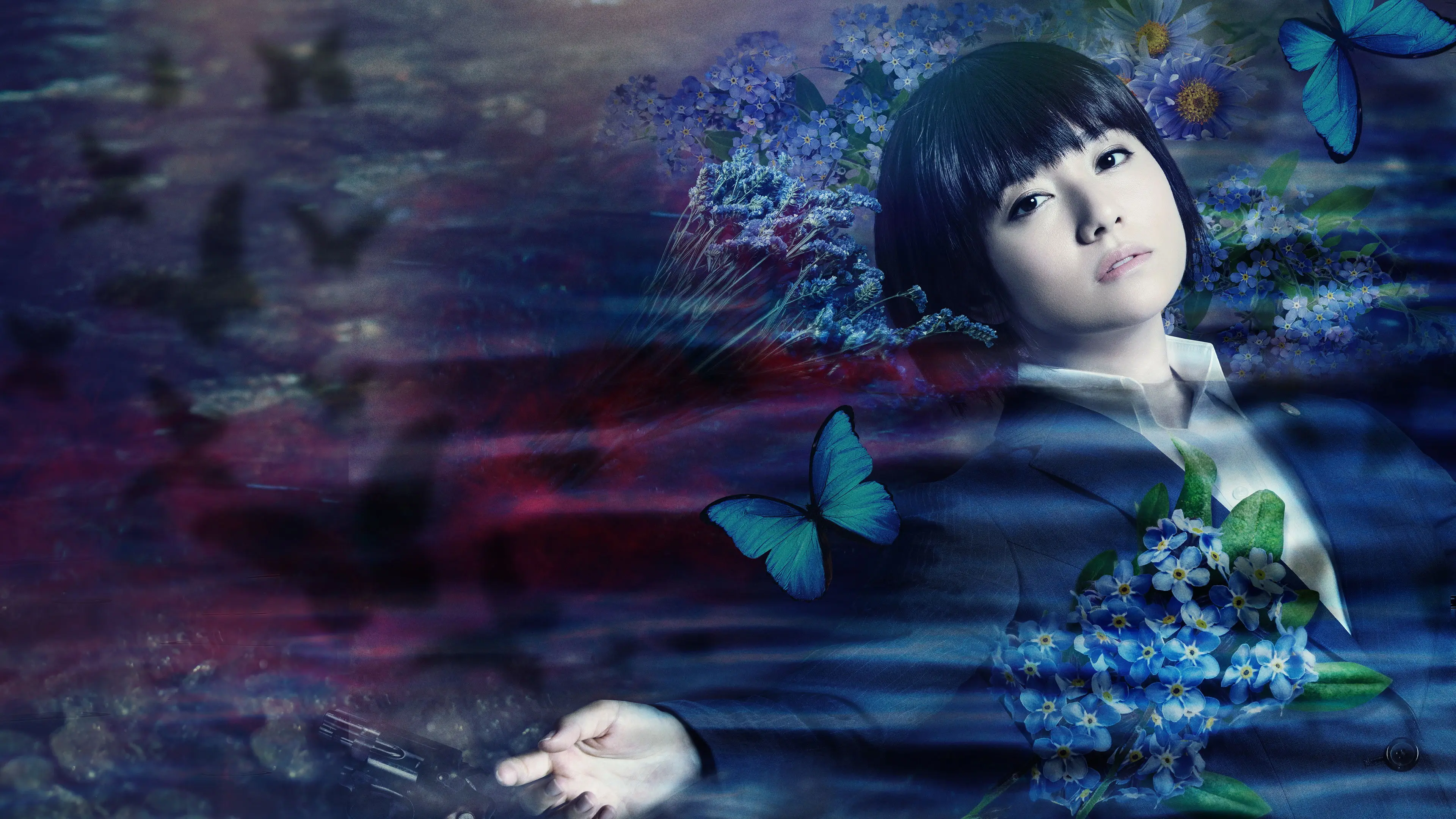 A BUTTERFLY EFFECT –The Murder Analysis Team– backdrop