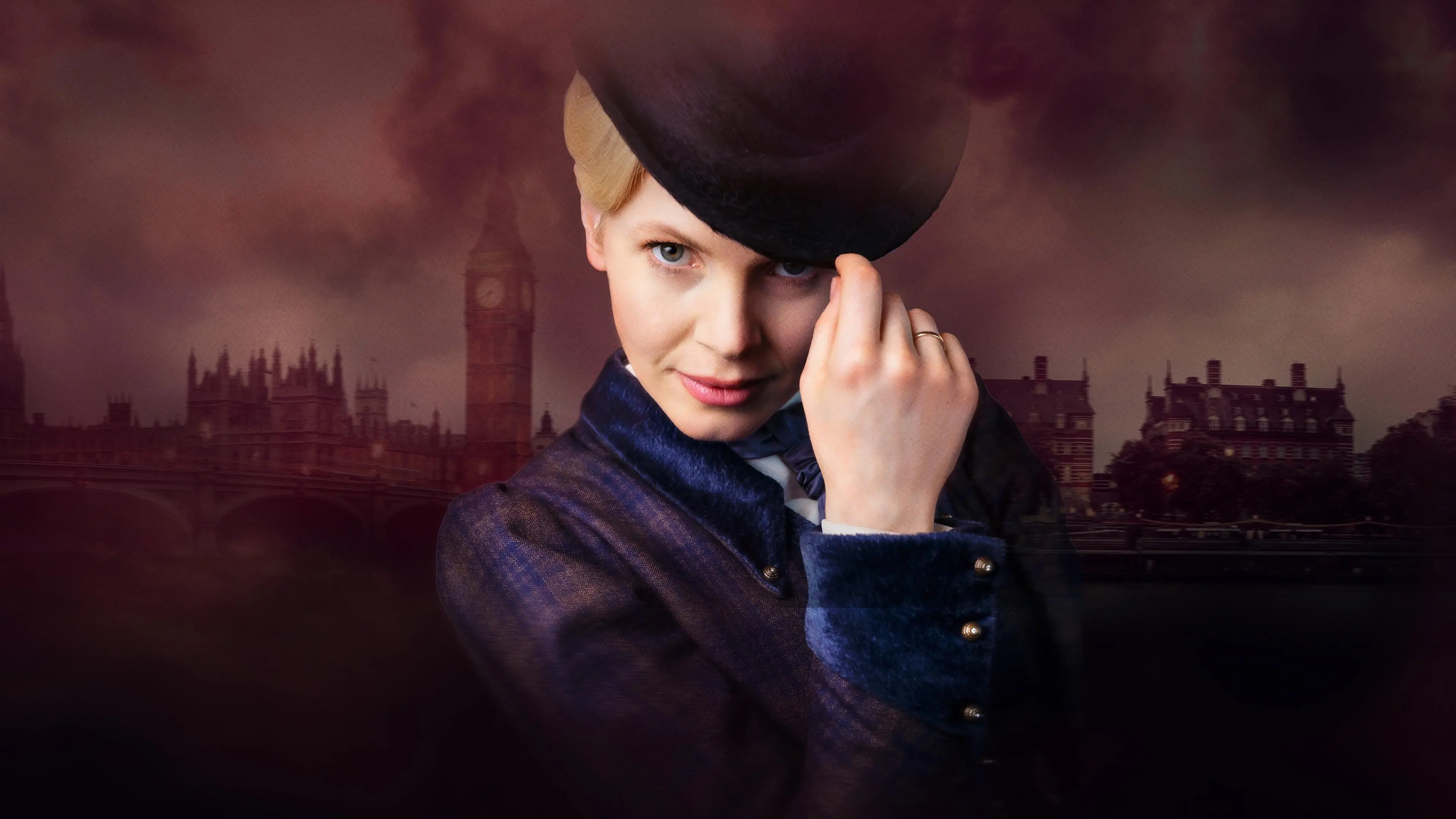 Miss Scarlet backdrop