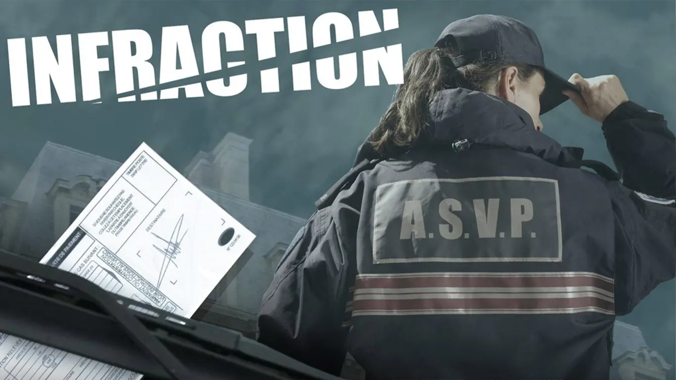 Infraction backdrop