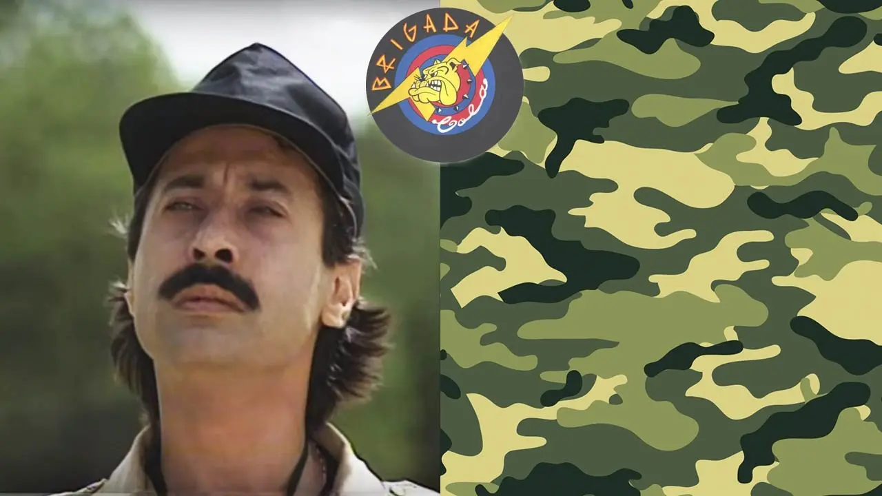 Brigada Cola backdrop