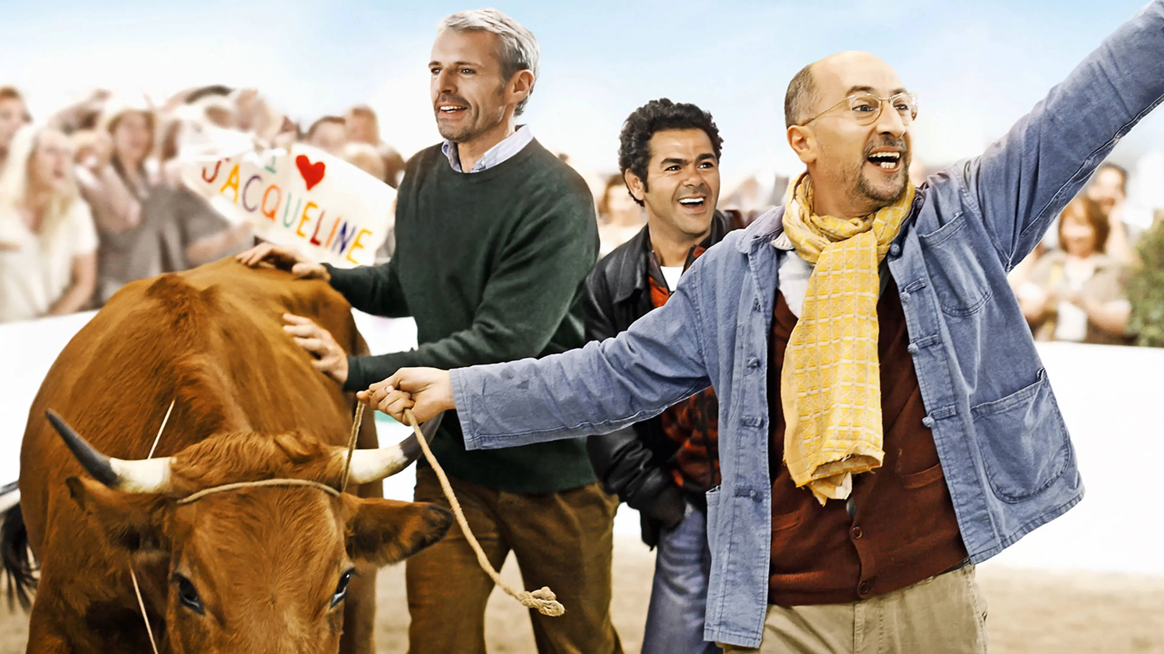 One Man and his Cow backdrop