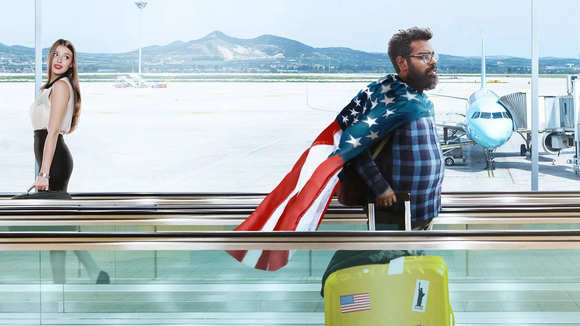 Just Another Immigrant backdrop