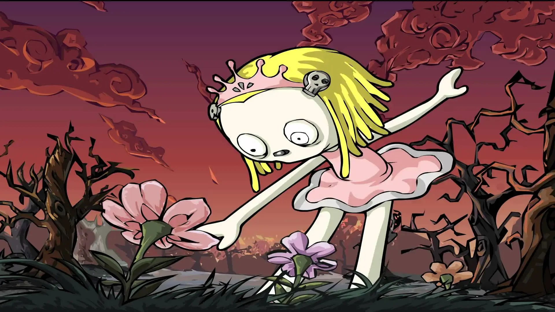 Lenore, the Cute Little Dead Girl backdrop