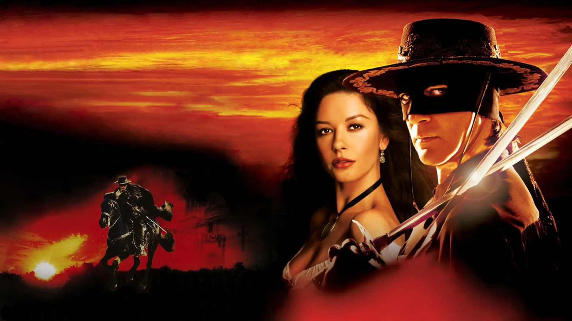 The Mask of Zorro backdrop