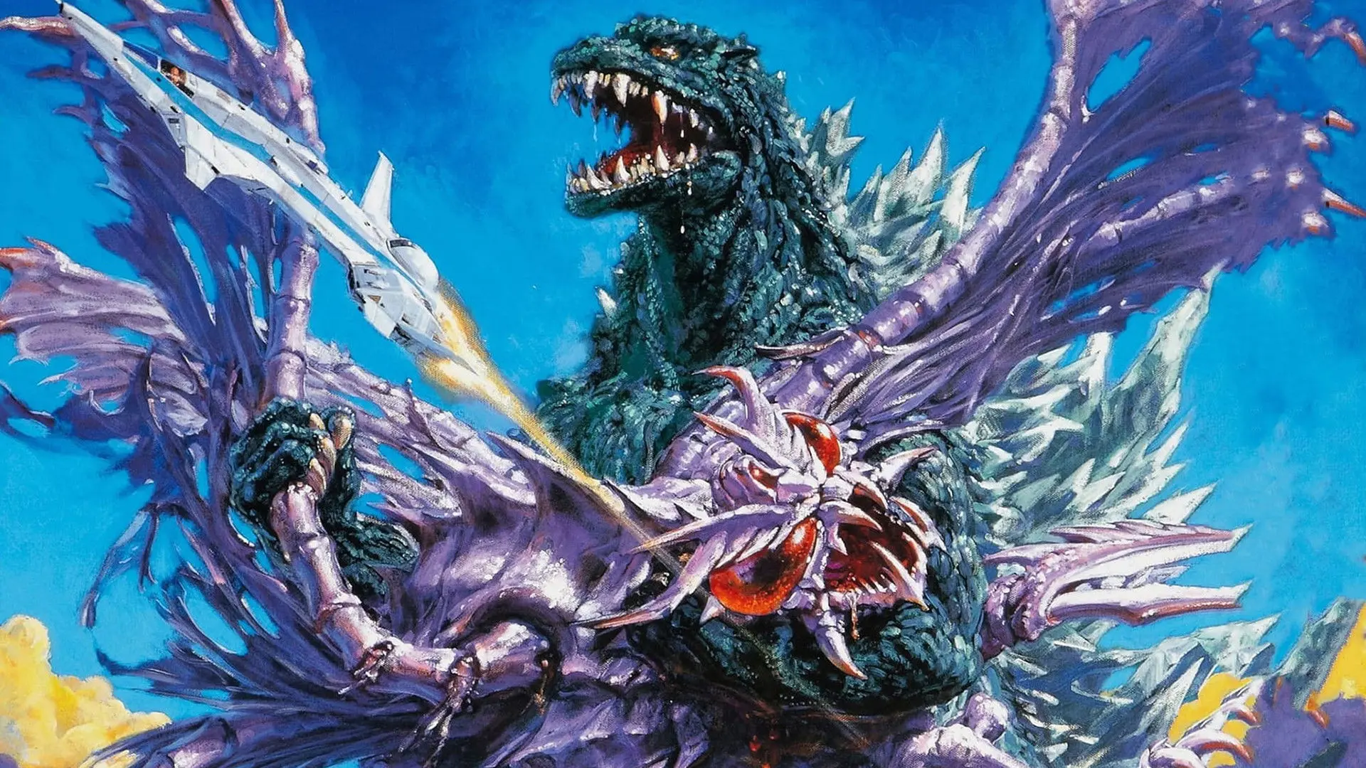 Godzilla vs. Megaguirus backdrop