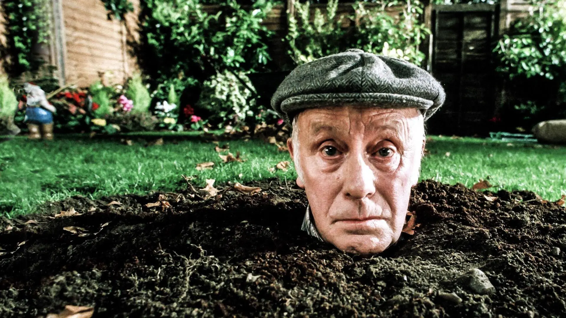 One Foot in the Grave backdrop