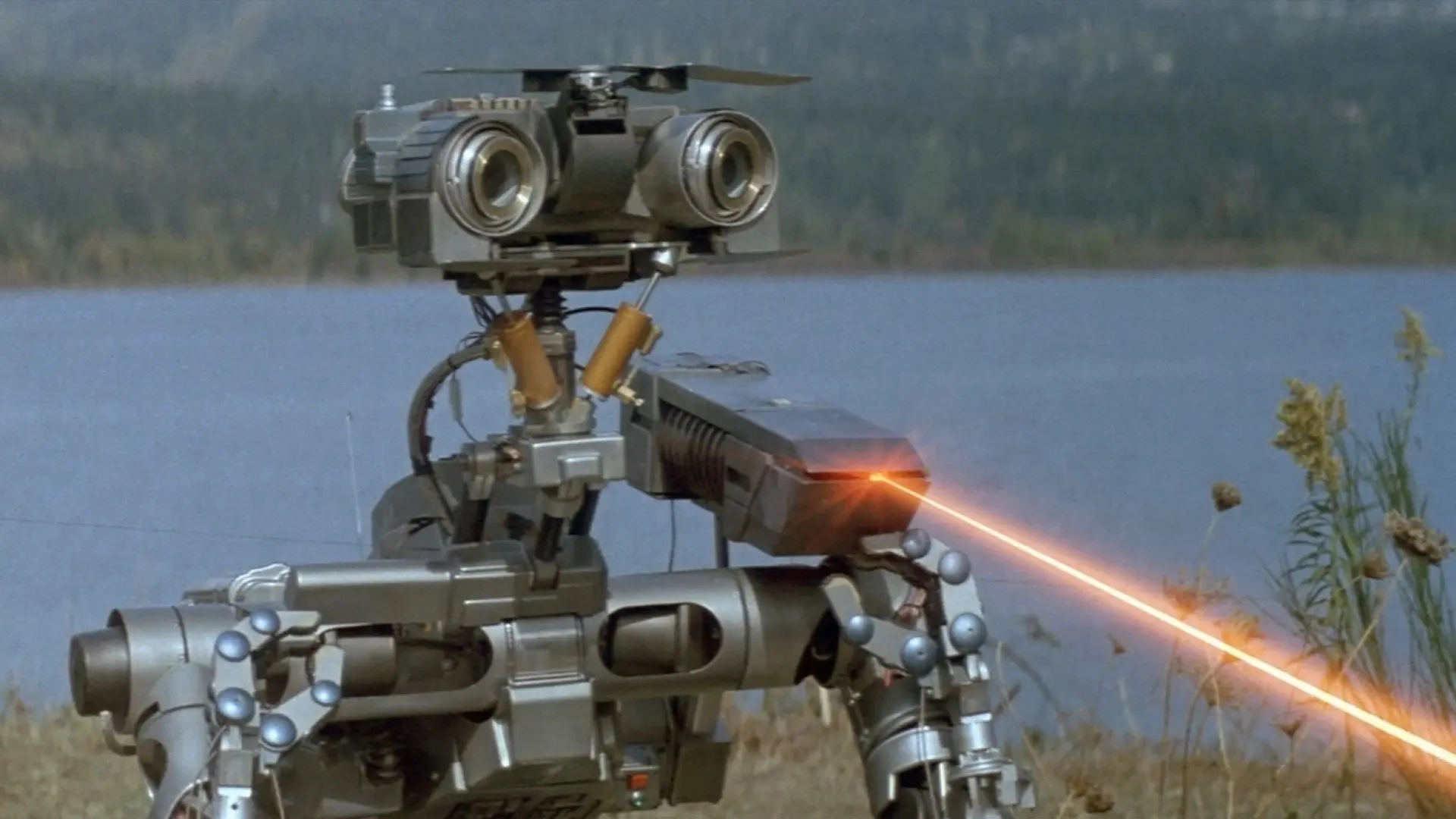 Short Circuit backdrop