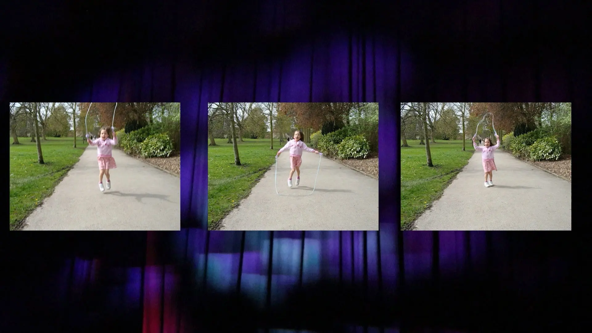 It's Not A Picture, It's A Video. backdrop