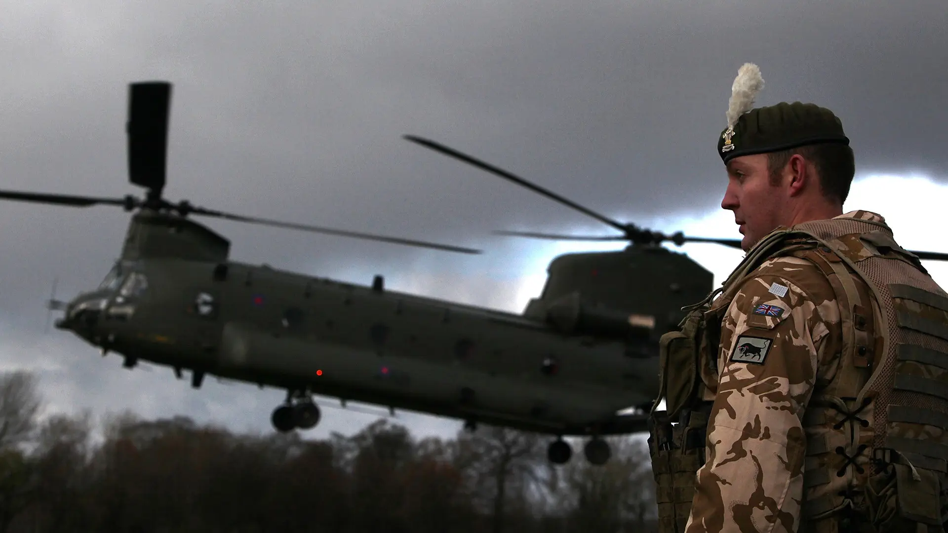 Royal Marines Mission Afghanistan backdrop