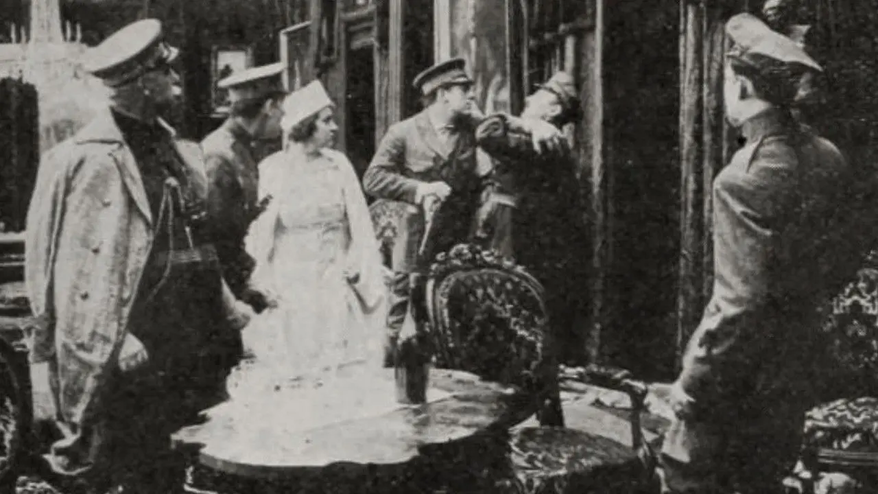 The Rights of Man: A Story of War's Red Blotch backdrop