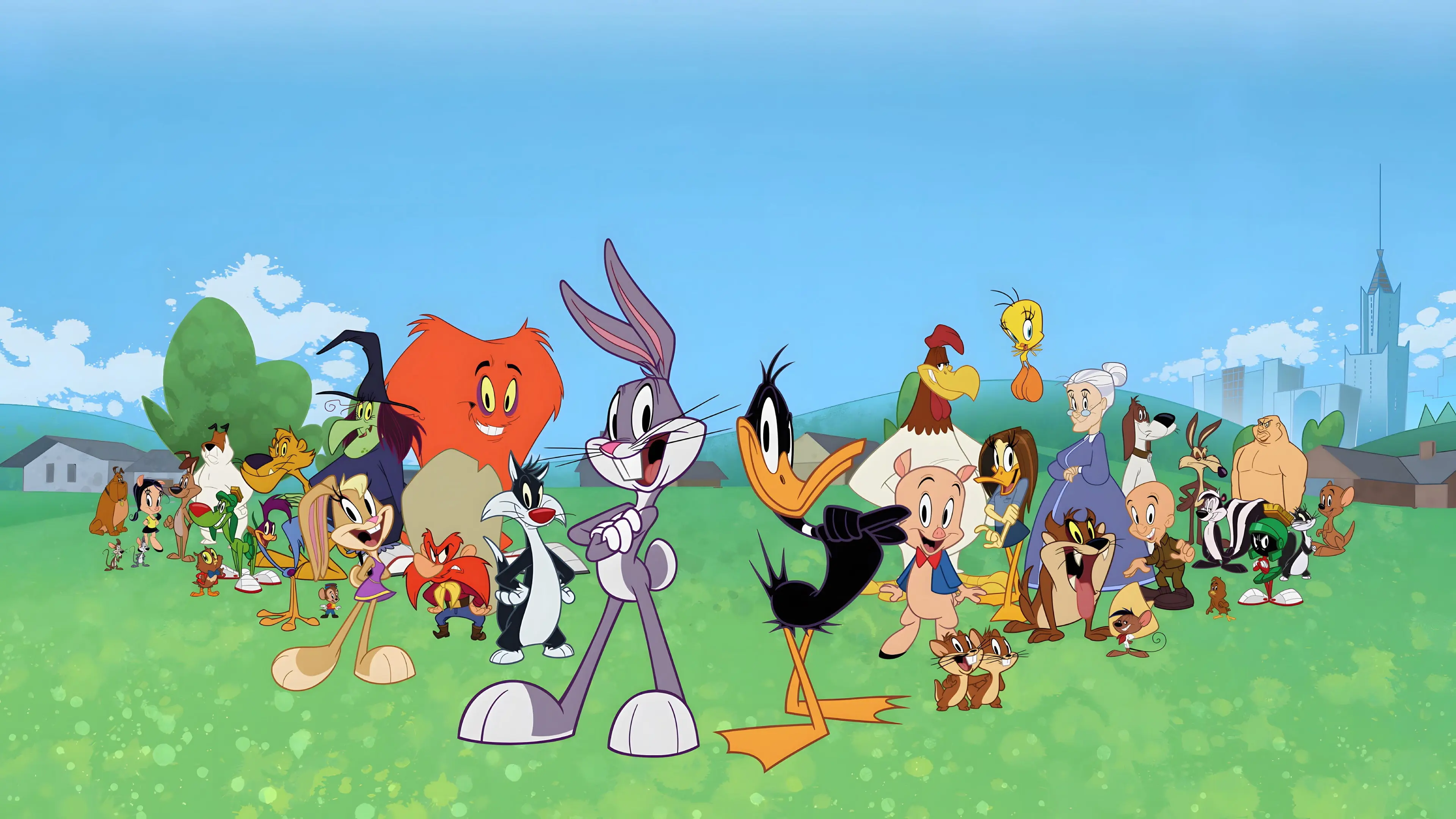 The Looney Tunes Show backdrop