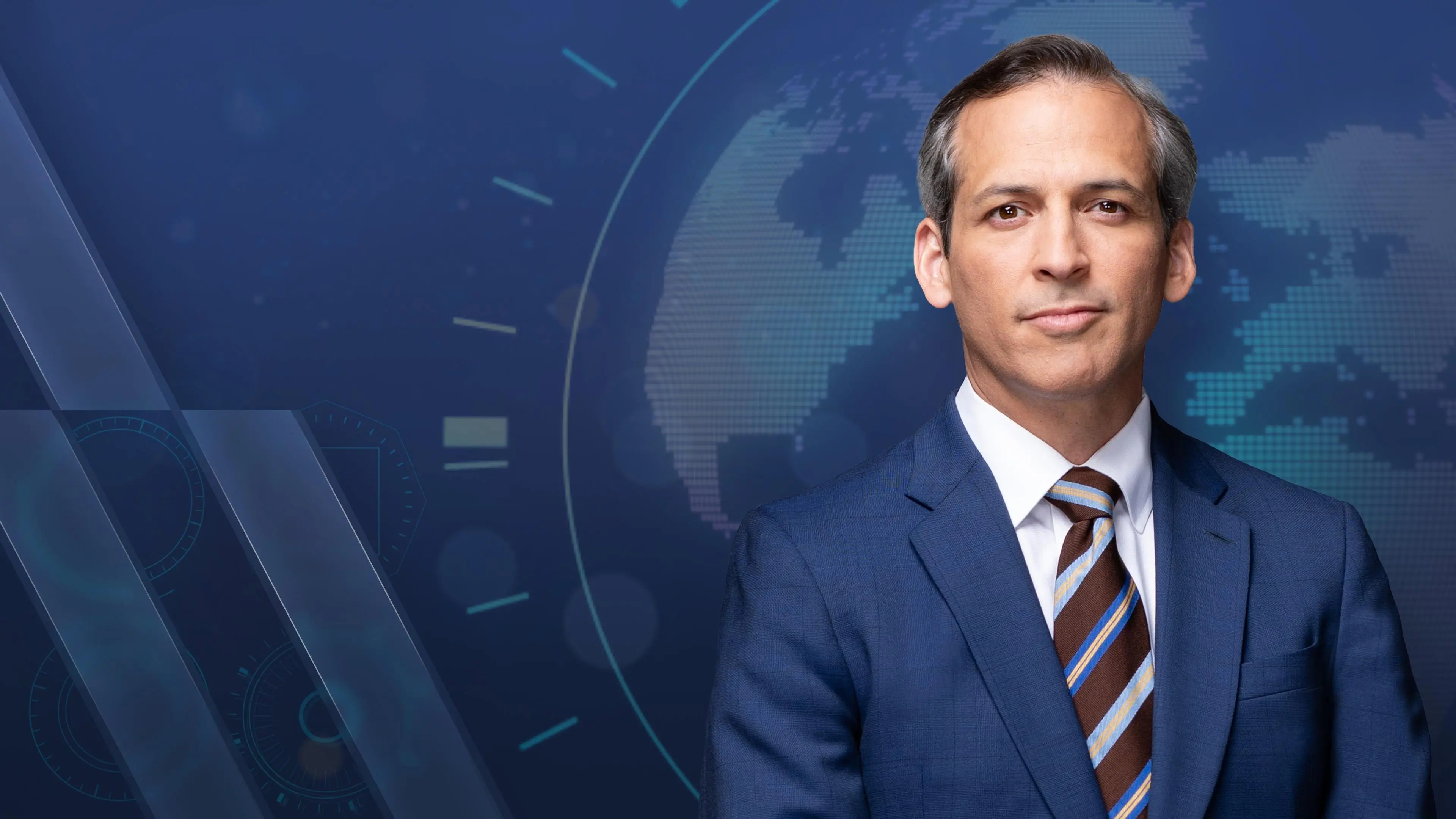 Compass Points from PBS News backdrop