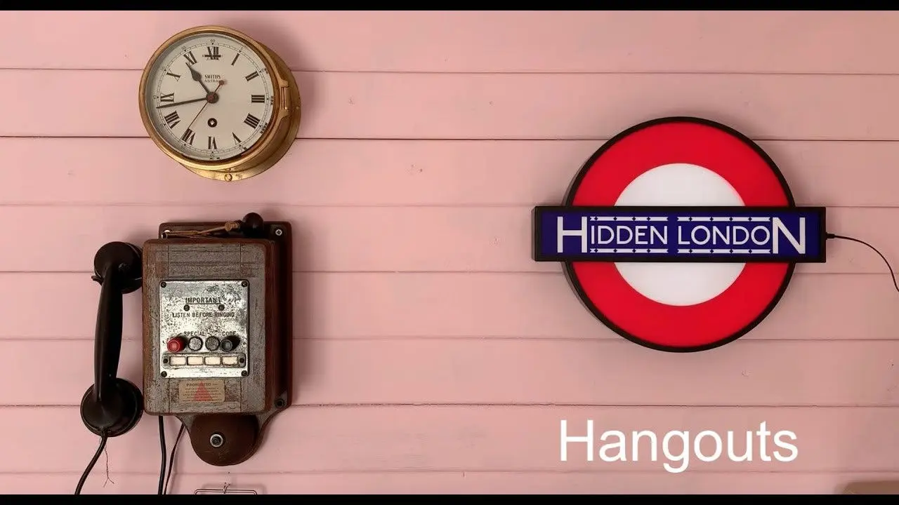 Hidden London Hangouts backdrop