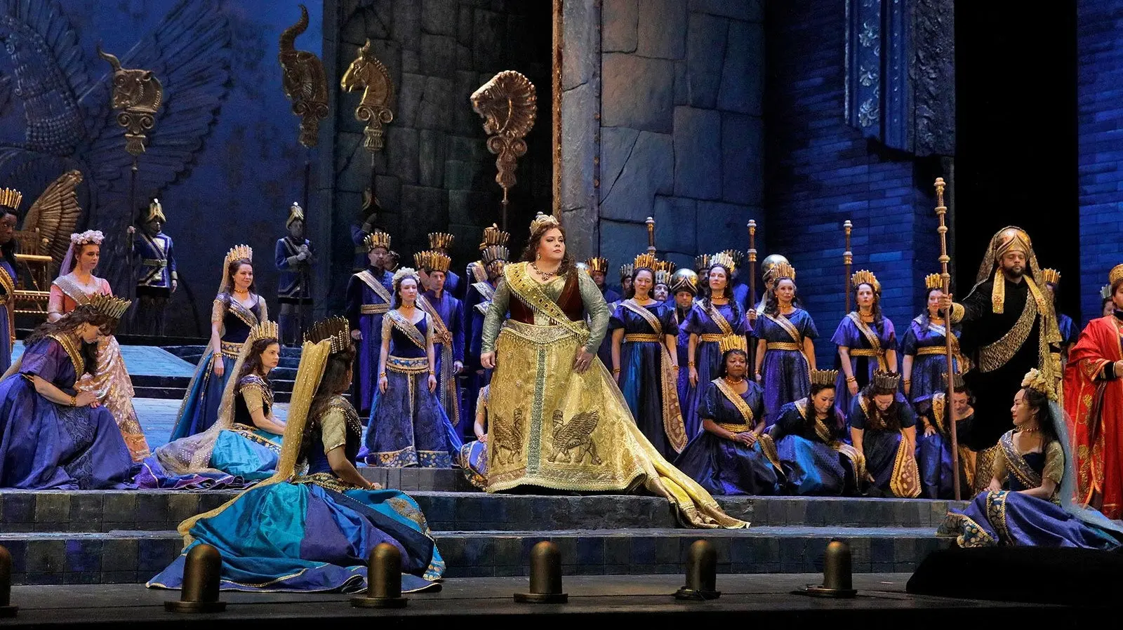 Rossini: Semiramide backdrop